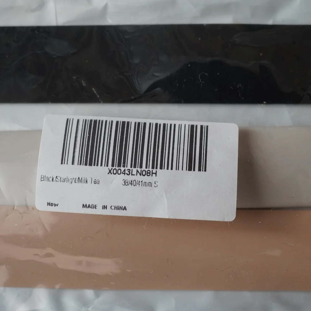 Apple Watch Silicone Band Set – 3 Colors (38 / 40 / 41mm, Small)